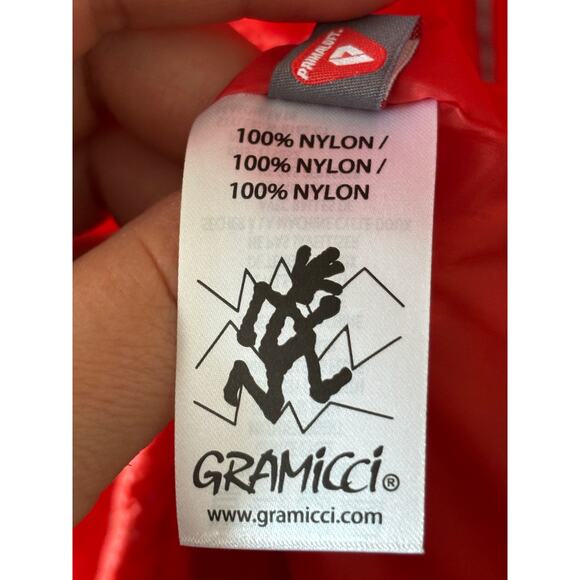 Gramicci Quilted Vest Womens Size Small Red Primaloft - Picture 5 of 5